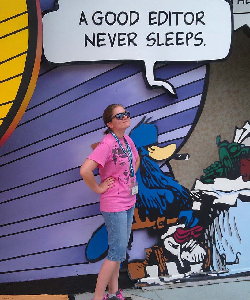 Amanda at Universal's Islands of Adventure